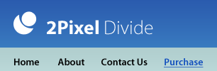 Website Header without a 2px Divide