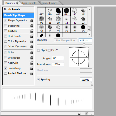 You can find your new Brush in the Brushes Window