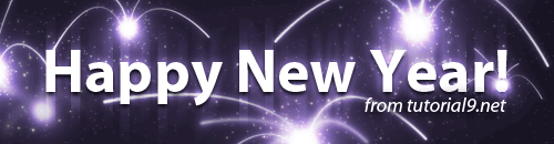 Happy New Year Tutorial 9!