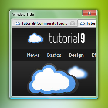 Vista Effect Example
