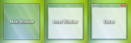 Windows Vista Window Design Components