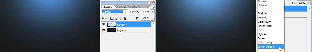 Experiment with the Blending Modes of your layers