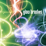 200 Light Brushes for Photoshop