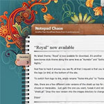 Notepad Chaos WordPress Theme