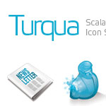 Turqua Vector Icon Set