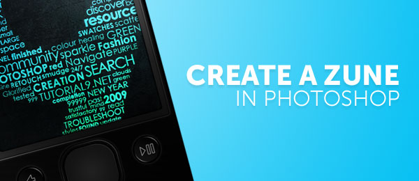 Create a Vector-Based Zune with Photoshop Create a Vector-Based Zune with Photoshop