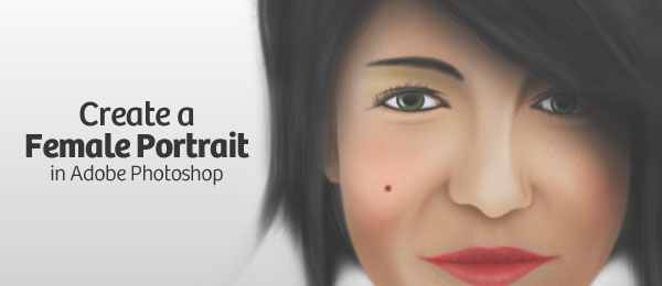 How to Draw a Female Portrait in Photoshop How to Draw a Female Portrait in Photoshop