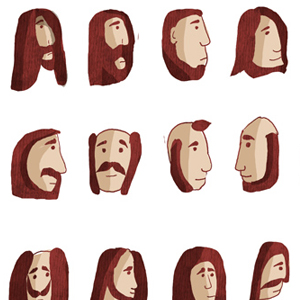 Bearded Alphabet