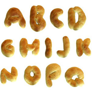 Baked Good Alphabet