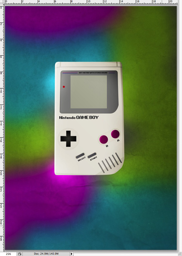 Retro Gameboy Poster