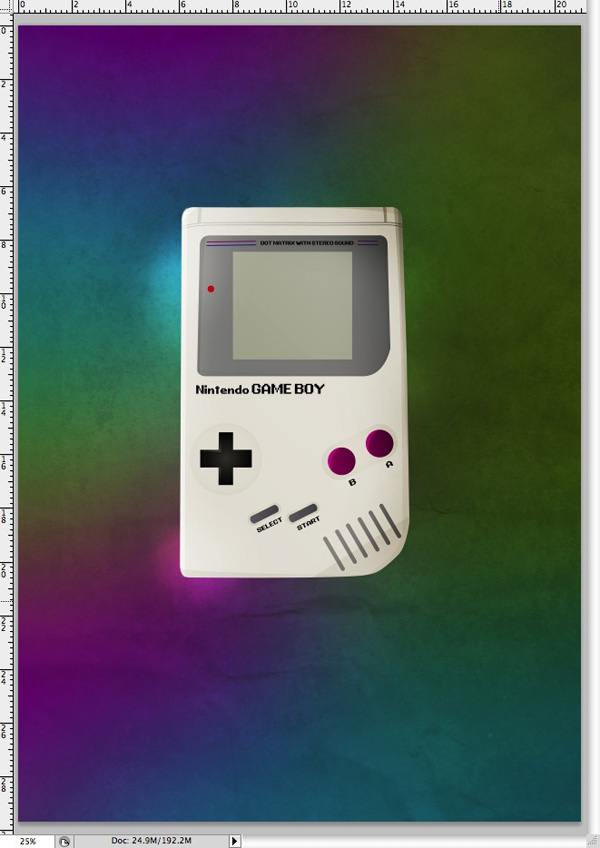 Retro Gameboy Poster