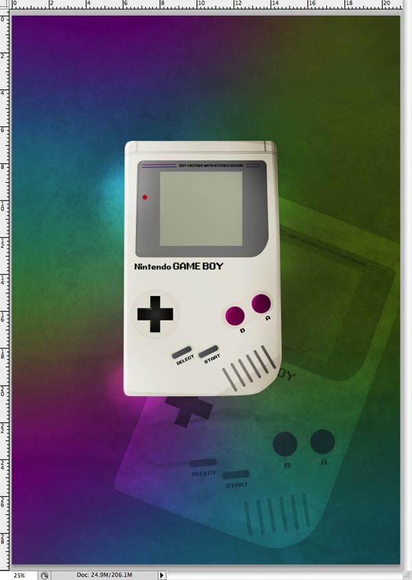 Retro Gameboy Poster