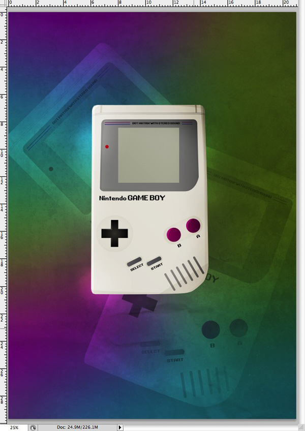 Retro Gameboy Poster