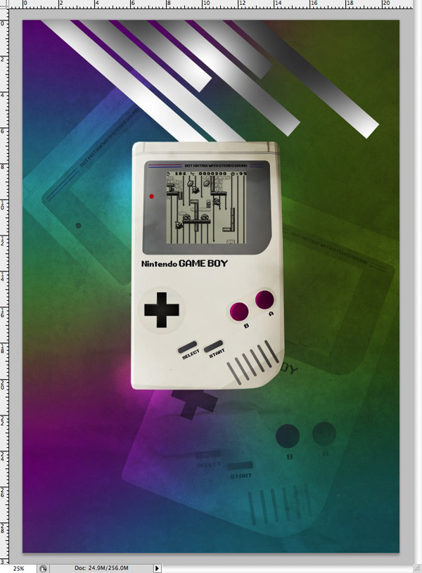 Retro Gameboy Poster