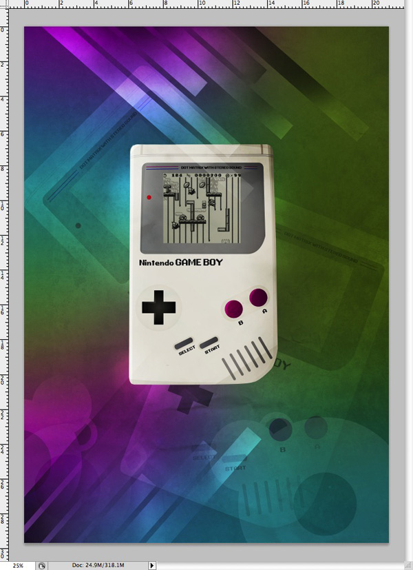 Retro Gameboy Poster