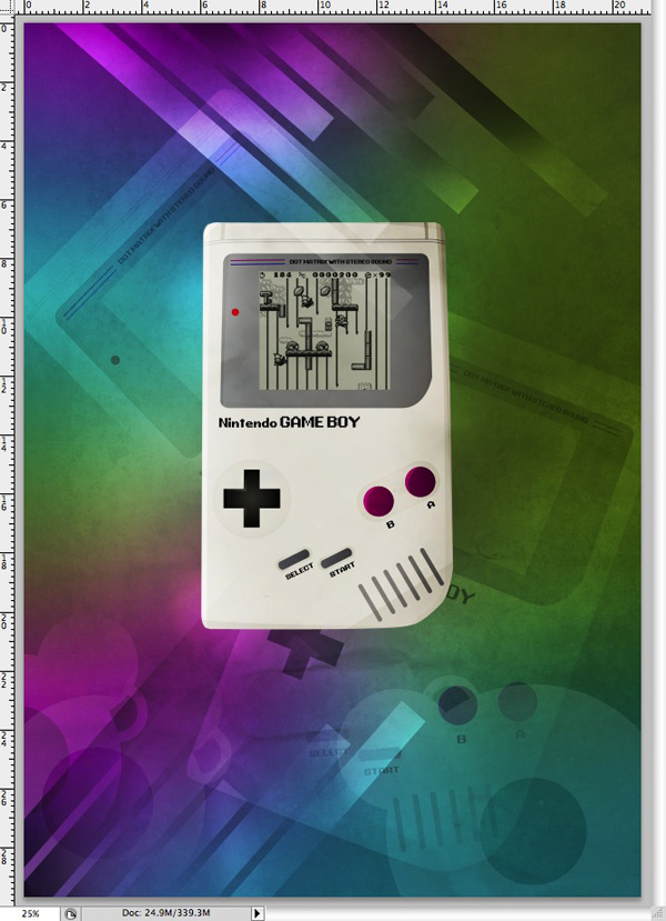 Retro Gameboy Poster