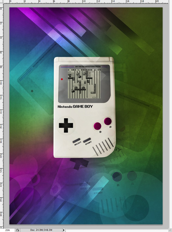 Retro Gameboy Poster