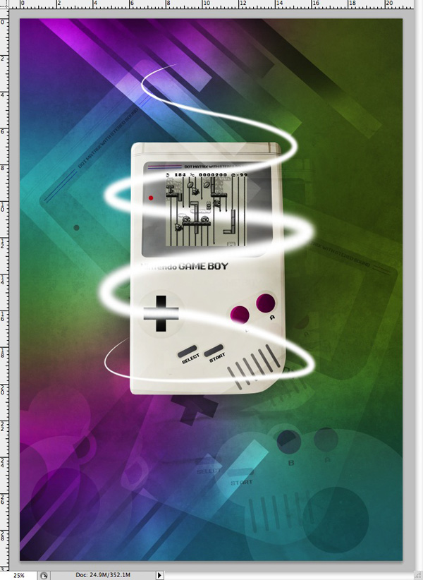 Retro Gameboy Poster