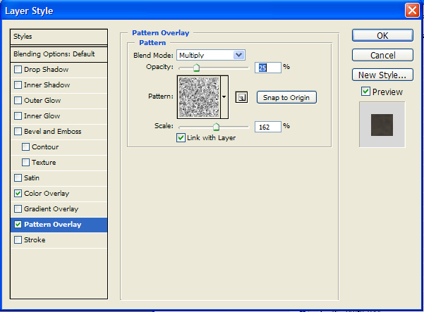 Pattern Overlay