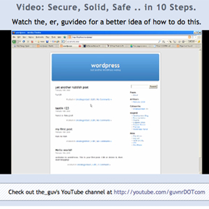 Video How-to: 10 Tips To Make WordPress Hack-Proof