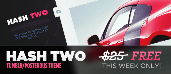 Hash Two Theme: Free Download This Week Hash Two Theme: Free Download This Week