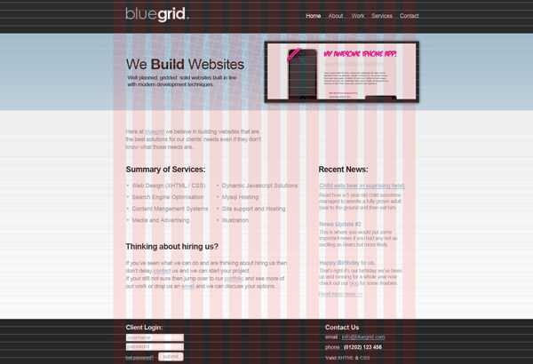 Final image with grid