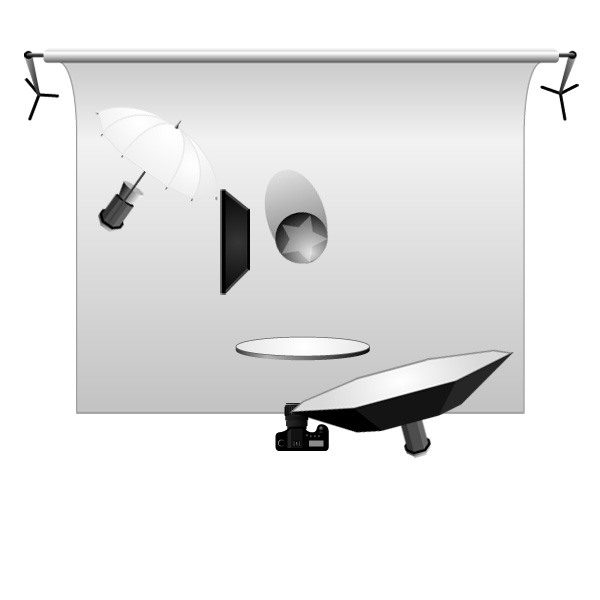 Reflector and Deflector Setup