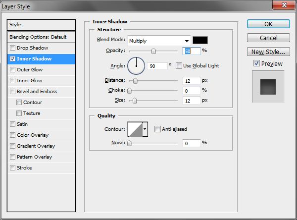 Layer style for "Front Bottom"