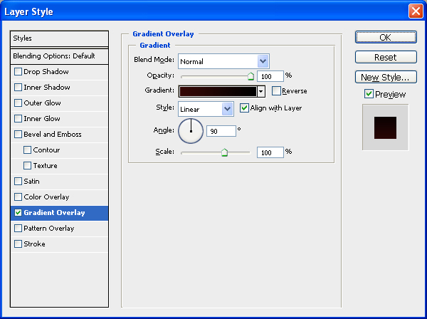 Gradient Options