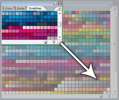 Resize a Palette