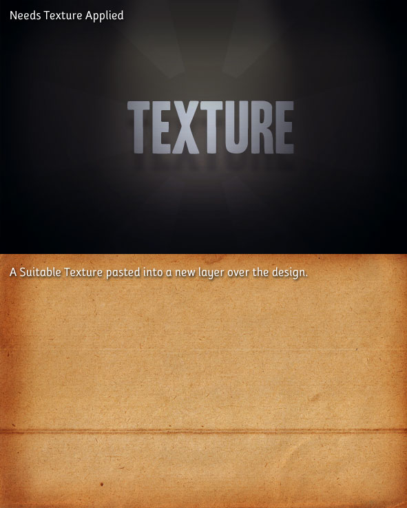 Design Texture should be applied to in Photoshop